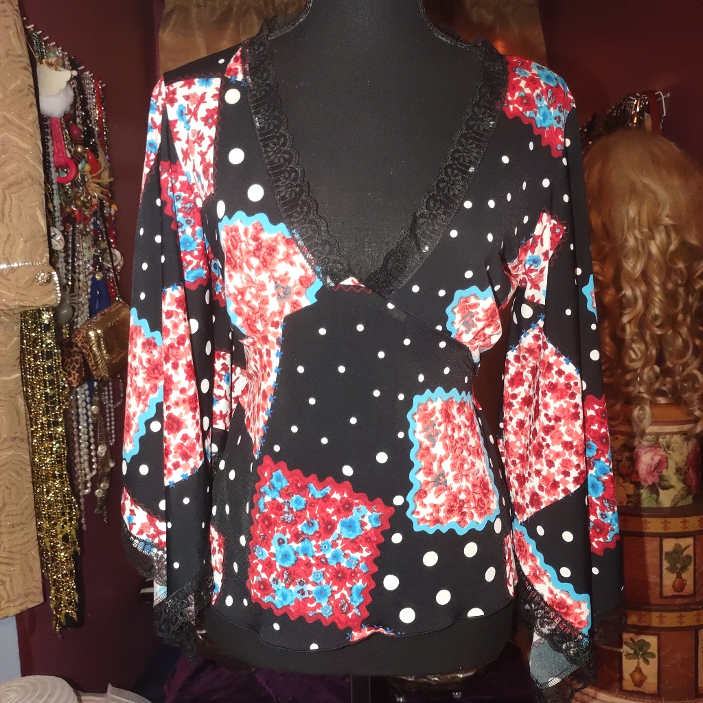 Lucca Patchwork Top S